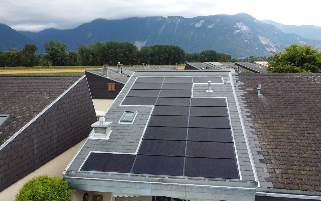 Installation 21 modules solaires en intégré aux Bouveret