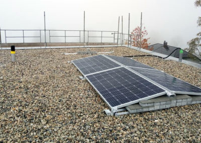 Installation de 4 modules solaires à Arzier