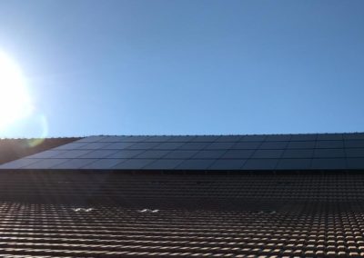 Installation 48 modules solaires en sur toiture à Vuisternans