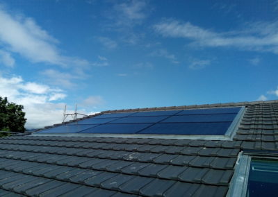 Installation de 9 modules solaires à Antagne