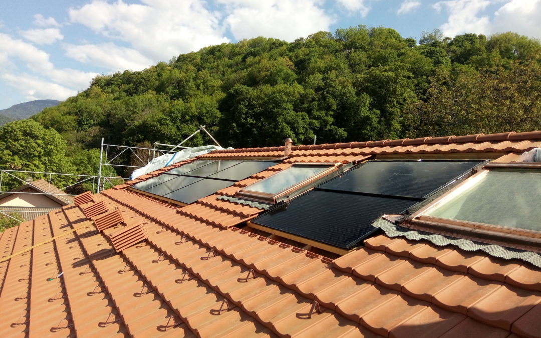 Installation 8 modules solaires en intégré à Antagnes