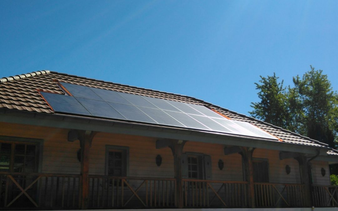 Installation 14 modules solaires en intégré à Nyon