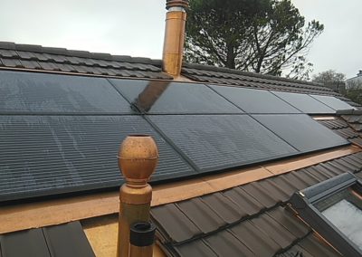 Installation 8 modules solaires en intégré à Vernier