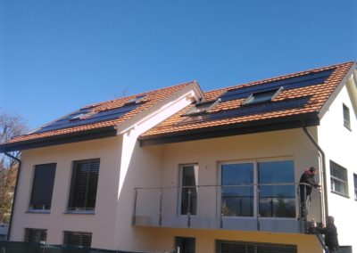 Installation 18 modules solaires en intégré à Bogis-Bossey