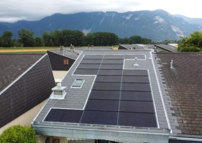 Installation 21 modules solaires en intégré aux Bouveret