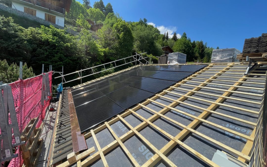 Lehmann – Hérémence – Installation solaire avec stockage par batterie