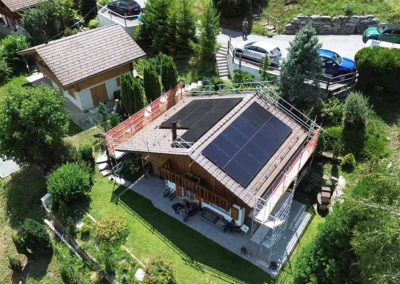 Installation solaire de 11&rsquo;310 Wc aux Mayens de Chamoson