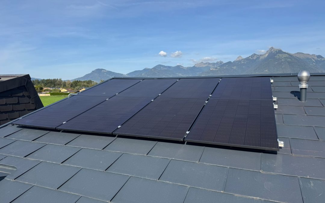 Installation solaire de 3&rsquo;480 Wc en surtoiture